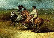 charles emile callande course de chevaux montes china oil painting artist